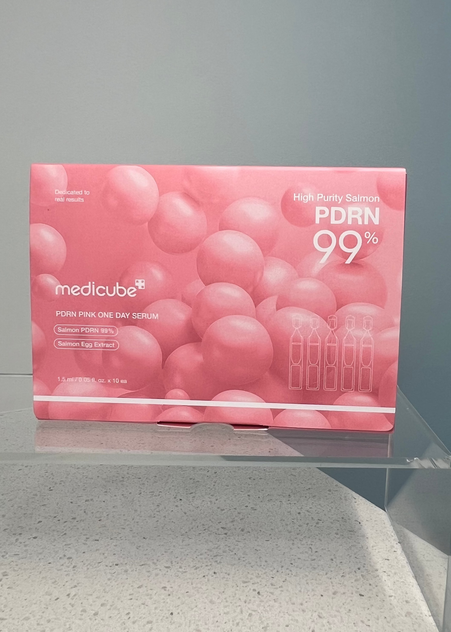 Medicube PDRN 99% Pink One Day Serum